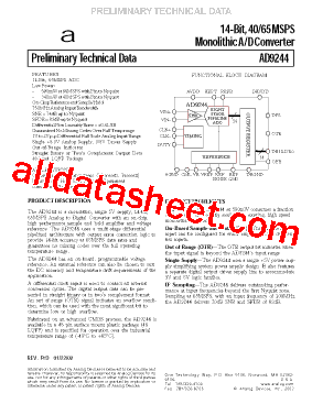 AD9244BST-65型号图片