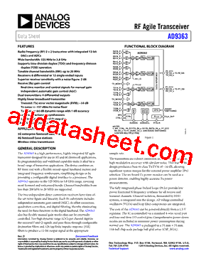 AD9363ABCZ型号图片