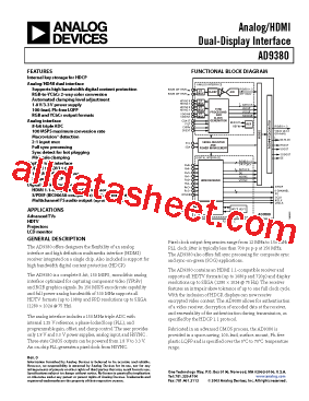 AD9380KSTZ-150型号图片