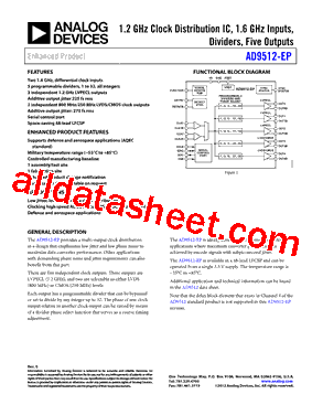 AD9512-EP型号图片