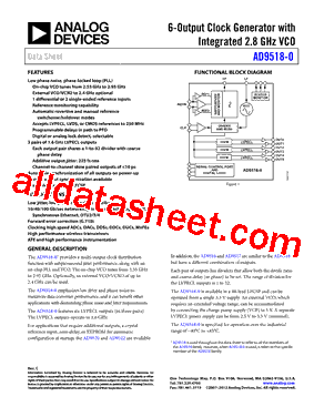 AD9518-0_15型号图片