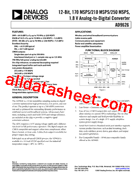 AD9626_15型号图片