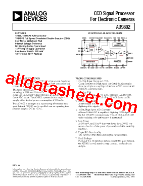 AD9802JST型号图片