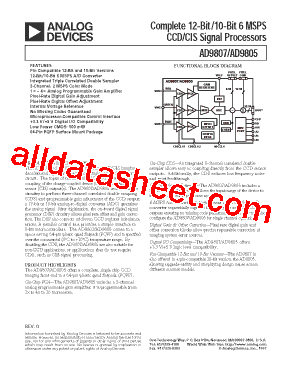 AD9805型号图片