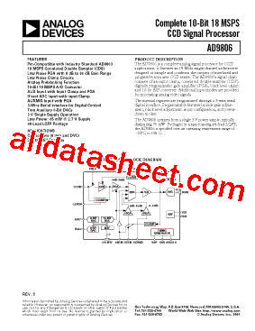 AD9806KSTZ型号图片