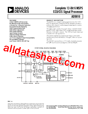 AD9816JS-80010型号图片