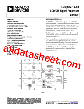 AD9822JRZ型号图片