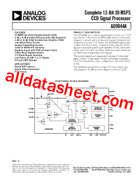 AD9844A型号图片