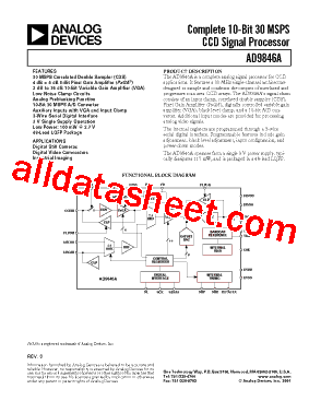 AD9846AJSTRL型号图片