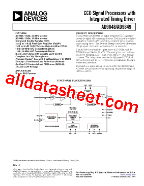 AD9848KST型号图片