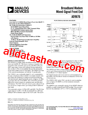 AD9876_15型号图片