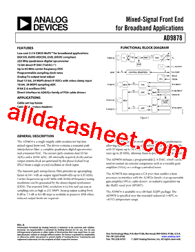 AD9878_15型号图片