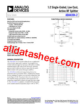 ADA4304-2ACPZ-R2型号图片
