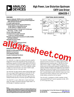 ADA4320-1ACPZ-R2型号图片