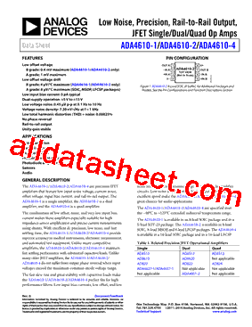 ADA4610-1ARJZ-R2型号图片