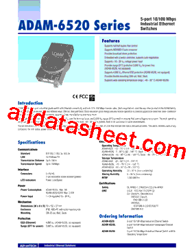 ADAM-6520L型号图片