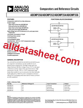 ADCMP352型号图片