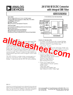 ADDC02828SA型号图片