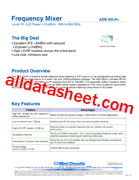 ADE-92LH型号图片