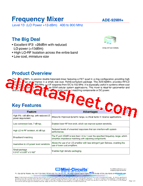 ADE-92MH型号图片