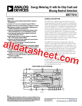 ADE7761A型号图片