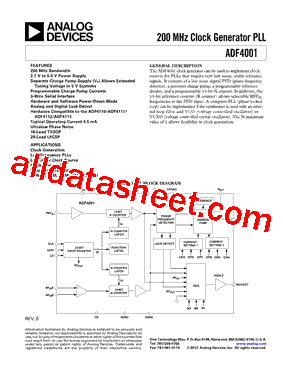 ADF4001_15型号图片