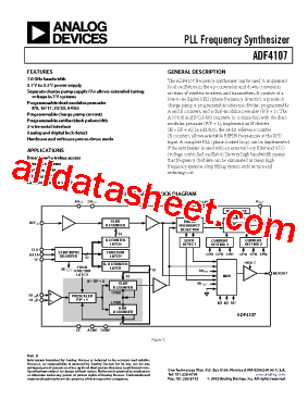 ADF4107BCP-REEL型号图片