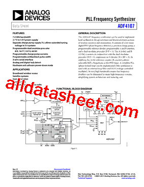 ADF4107BCPZ型号图片