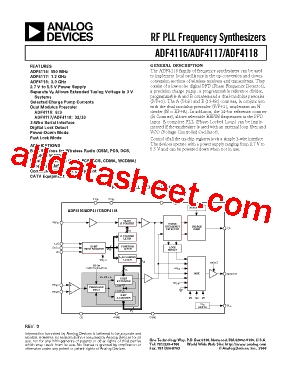 ADF4118BRUZ型号图片