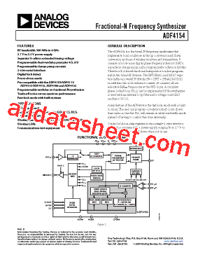 ADF4154BCPZ型号图片