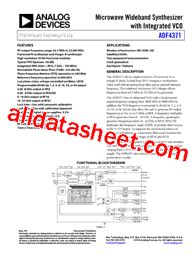 ADF4371型号图片