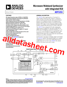 ADF5355BCPZ-RL7型号图片