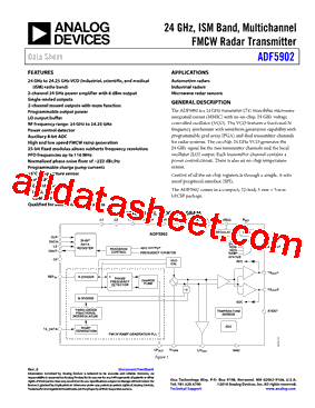 ADF5902WCCPZ型号图片