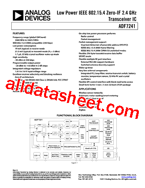 ADF7241型号图片