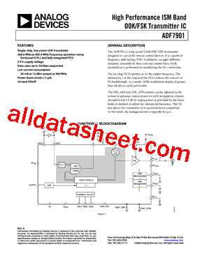 ADF7901BRU型号图片