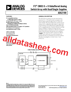 ADG2188BCPZ-HS-RL7型号图片