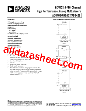 ADG407BPZ型号图片