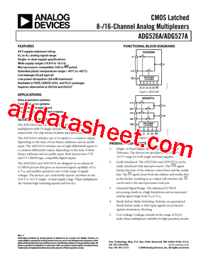 ADG526ATCHIPS型号图片