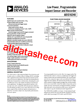 ADIS16240/PCBZ型号图片