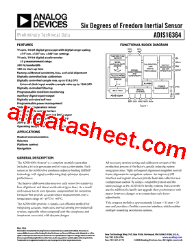 ADIS16364BMLZ型号图片