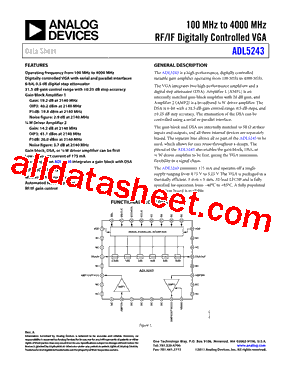 ADL5243ACPZ-R7型号图片