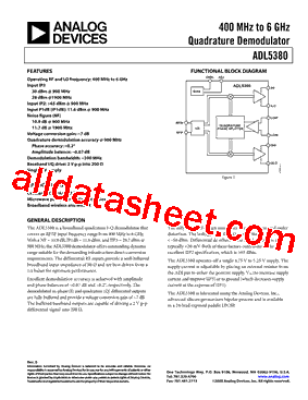 ADL5380-30A-EVALZ型号图片