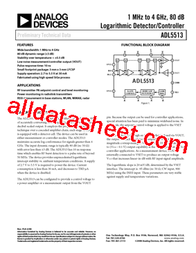 ADL5513-ACPZ-WP型号图片