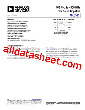 ADL5521-EVALZ型号图片