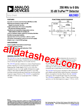 ADL5903-EVALZ型号图片