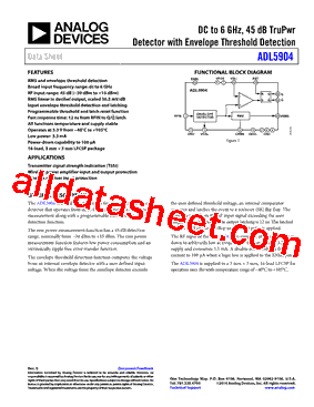 ADL5904-EVALZ型号图片