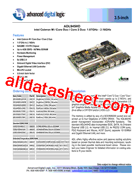 ADL945HD-L2400型号图片
