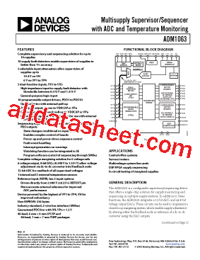 ADM1063ACPZ型号图片