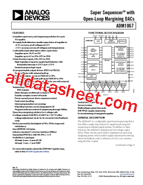 ADM1067ACPZ1型号图片