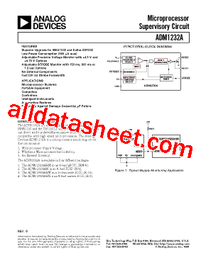 ADM1232AARM型号图片